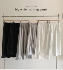 新品 Flatper King ハイウエスト 起毛 ワイドフィット トレーニングパンツ ブラック