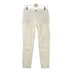 サイズ：2 MASTER BUNNY EDITION マスターバニーエディション  ストレッチロングパンツ  ホワイト系 [240101602476] ゴルフウェア レディース ストスト