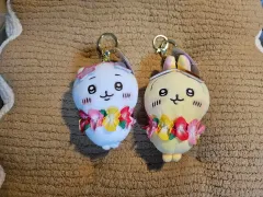 ちいかわ キャラクター ぬいぐるみ キーホルダー 花 装飾