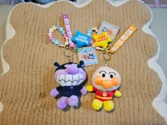 アンパンマン バイキンマン ぬいぐるみキーホルダー