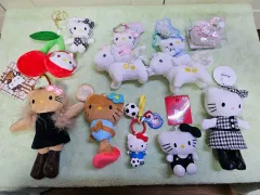 ハローキティ ぬいぐるみ キーホルダー コレクション