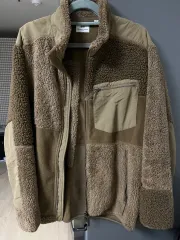 M ユニクロ x エンジニアードガーメンツ フリース ブラウン