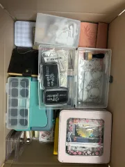 在庫処分)ダイアリーデコ用デコレーションダイアリーアイテム INスタンプ メモ用紙 ミックス セット