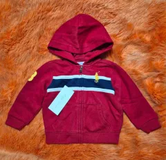 POLO RALPH LAUREN ポロラルフローレン 裏起毛パーカー ジップアップ ベベ 12M 新品