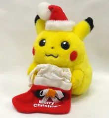 【中古】ぬいぐるみ ピカチュウ ポケモンサンタぬいぐるみ 「ポケットモンスター」