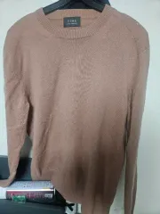 TIMEカシミア100プロ ニコちゃんピンク