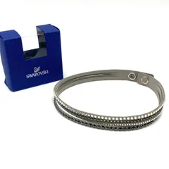 SWAROVSKI スワロフスキー　ネックレス　チョーカー　ブレスレット　クリスタル　グレー