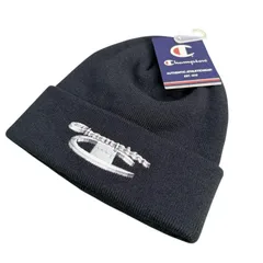 【希少】シュプリーム×チャンピオン Supreme×Champion 18AW／ 3D Metallic Beanie ／3Dメタリックビーニーニットキャップ　8065000228986