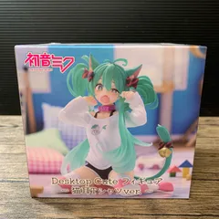 [むつ41-011861] 初音ミク 「キャラクター・ボーカル・シリーズ01 初音ミク」 Desktop Cute フィギュア ～猫耳Tシャツver.～