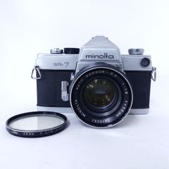 minolta ミノルタ SR-7 + AUTO ROKKOR-PF f1.8 55mm フィルムカメラ
