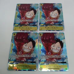 モンキー·Ｄ·ルフィ(★SR/パラレル)【4枚セット】