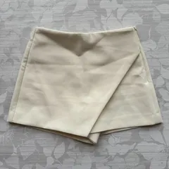 ZARA ラップデザイン ハイウエスト キュロットスカート ショートパンツ XS