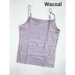 【未使用 日本製】Wacoal  ワコール　キャミソール　パープル　L  送料込み　6462033