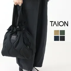 [20%OFF] タイオン TAION ミリタリーダウントートバッグM TT02ML-1-M 鞄 キルティング 巾着 プレゼント レディース 2025秋冬