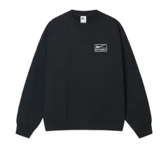 L NIKE×ステューシー STUSSY スウェット ブラック