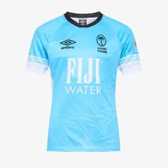 【送料無料・匿名配送】Umbro ラグビー フィジー代表 2025/26 公式 アウェイ ジャージ ブルー 青 新品のサムネイル