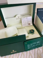 ★ROLEX 純正 グリーンボックス 空箱・Datejust レディース　純正コマセット ★のサムネイル