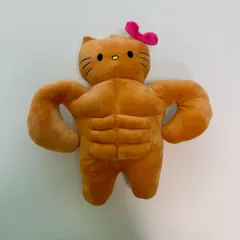 筋肉マニア日焼けハローキティぬいぐるみ 出品