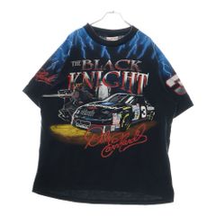 VINTAGE (ヴィンテージ) 90s THE BLACK KNIGHT PREFERREDタグ ザ ブラックナイト モーターサイクル 半袖Tシャツ ブラック
