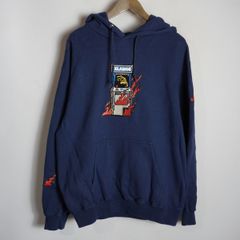 XLARGE エクストララージ ARCADE GAME LOGO HOODED SWEATSHIRT フーデッド スウェット シャツ パーカー 101233012012 紺 M 607P★4