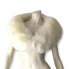 箱付き【美品】サガ ファー ショール マフラー saga furs フォックス FOX 毛皮 襟巻き 成人式 レディース ★美品★送料無料★