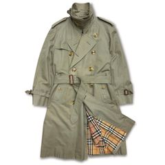 90s Burberrys trenchcoat burberry バーバリー トレンチコート カーキ