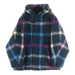 N.HOOLYWOOD (エヌハリウッド) 24AW COMPILE LINE DUFFEL COAT コンパル ライン チェック ダッフルコート ネイビー 2242-CO07-009のサムネイル