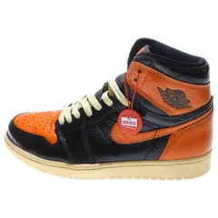 NIKE (ナイキ) AIR JORDAN 1 HIGH SHATTERED BACKBOARD 3.0 エアジョーダン1 シャッタード バックボード3.0 ハイカットスニーカー US8.5/26.5cm 555088-028