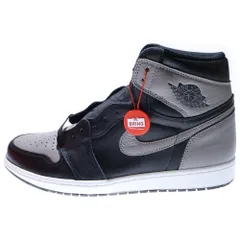 NIKE (ナイキ) AIR JORDAN 1 RETRO HIGH OG SHADOW エアジョーダン1 シャドウ レトロ ハイカットスニーカー グレー/ブラック US13/31cm 555088-013