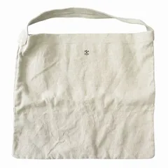 未使用 アーツ&サイエンス ARTS & SCIENCE ARTS&SCIENCE "Original tote ML" オリジナル トート ワンショルダー バッグ リネン ロゴ 刺繍 ナチュラル レディースのサムネイル