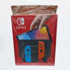 【未開封】NINTENDO SWITCH 有機ELモデル ニンテンドースイッチ  本体 ゲームハード HEG-S-KABAA ネオンブルー ネオンレッド 中古 未使用