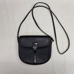 極美品✨】DELVAUX ショルダーバッグ クロスボディ ブラック D金具