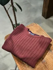 1990's CHAPS　Cotton Knit Sweater　SIZE : L　Ralph Lauren ラルフローレン　アメリカ製　コットンニット 90s