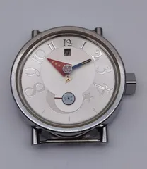 中古 アラン・シルベスタイン Alain Silberstein ボドニー パワーリザーブ デイト 500本限定 SS シルバー文字盤 自動巻き メンズ 腕時計のサムネイル