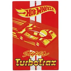 メタルサイン Hot Wheels Super Turbo Trax ホットウィール ブリキ看板 玩具 車 ロゴ 看板 装飾 雑貨 アメリカン雑貨