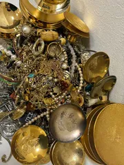 【29814】アクセサリーまとめ　アクセサリー　ネックレス　ピアス　ブレスレット　ネクタイピン　イヤリング　総重量約6.5㎏　現状品　中古品