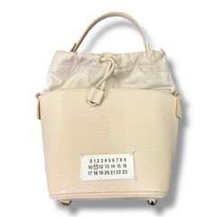 Maison Margiela 5ACバケットバッグ アーモンド ゴールド - メルカリ
