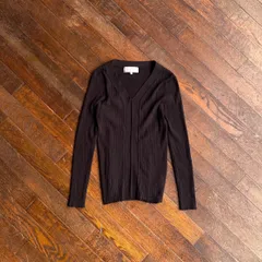 ROPE PICNIC 00s V-neck Design Knit / Rayon Polyester China Made 38