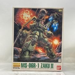 [중고] 칸다무) 반다이 1/100 MG MS-06R-1 자쿠 II ver.2.0 아바오아 쿠 방위 부대기 0161572 개봉품 기동전사 건담 MSV[97][240097233942