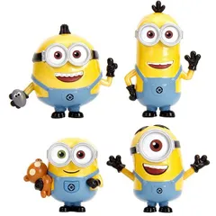 METALFIGS Diecast Figure MINIONS 4-Pack ミニオン フィギュア ダイキャスト セット 映画 キャラクター 玩具 アメリカン雑貨