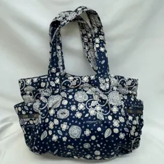 K【レスポートサック】LeSportsac マザーズバッグ トートバッグ ネイビー