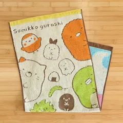 すみっコぐらし　いっぱいすみっコ　フェイスタオル