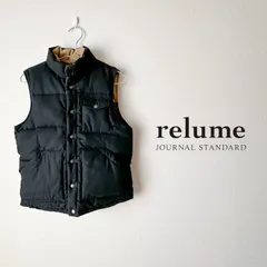 USED【relume JOURNAL STANDARD】Reversible Down Vest / M