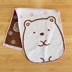 すみっコぐらし ドットしろくま　フェイスタオル