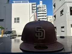 NEW ERA 59FIFTY Valentine's Day サテン サンディエゴ・パドレス アッシュブラウン 7 1/2 ¥6600 ＋ 送料¥550
