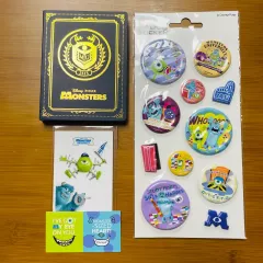 ディズニー ピクサー モンスターズ・ユニバーシティ マイク＆サリー メモ帳 ステッカー