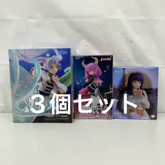 未開封 葬送のフリーレン FIGURIZMAα フリーレン 魔法の高み Coreful  断頭台のアウラ Yumemirize  フェルン 一眠り SEGA TAITO フィギュア 3個セット LF1610 f107