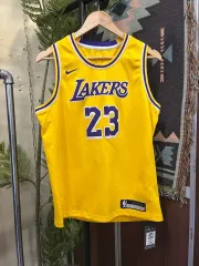 ナイキ レブロン ジェームス LA Lakers アイコン エディション Swingman ジャージ #csz30