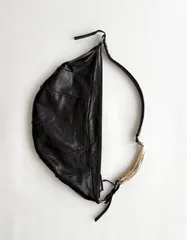 SS2002 YVES SAINT LAURENT MOMBASA BODY BAG イヴ・サンローラン　モンバサ　ボディバッグ　レザー　archive アーカイブ　ラヴゴーシュ　ショルダーバッグ　ランウェイ Ysl モンバサ