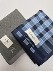 【新品】CALVIN KLEIN メンズハンカチ セット